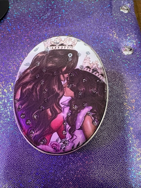 VictoriousSilence Other - NIP Queen Mother and Princess Daughter Compact Mirror